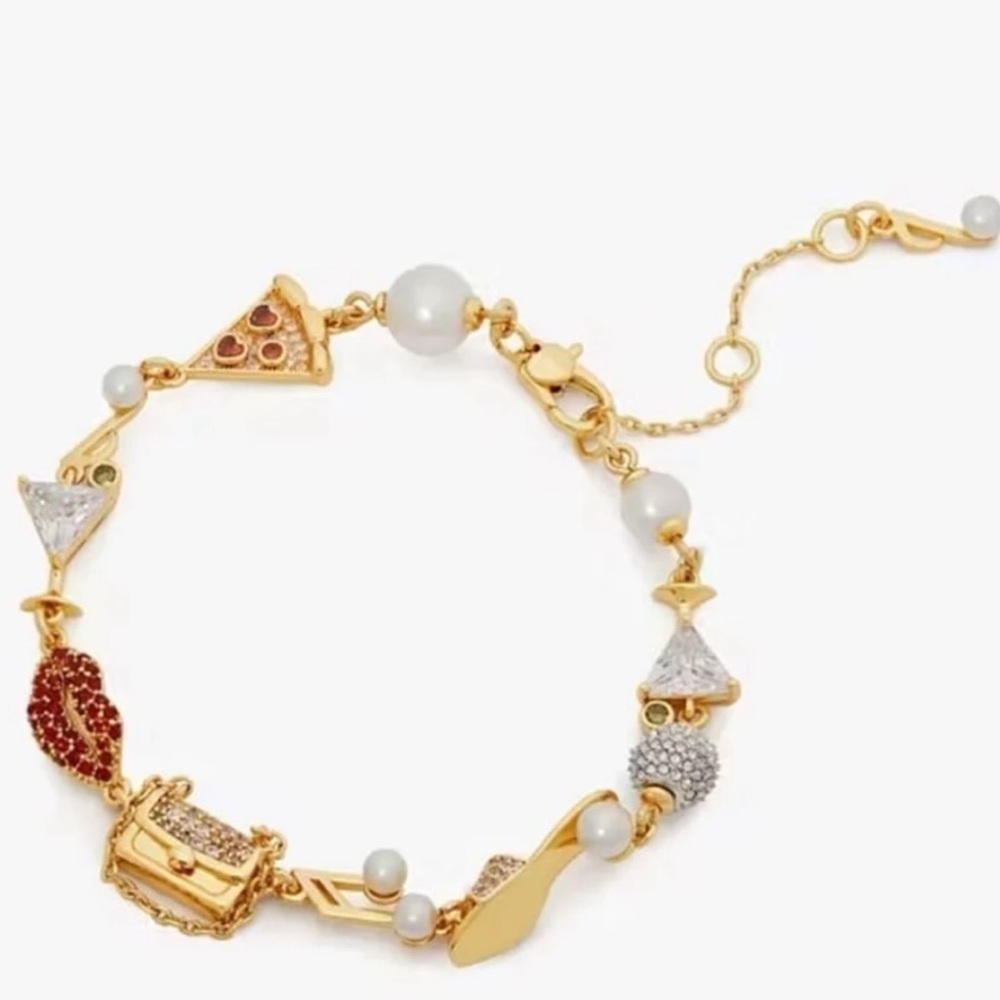 $148 Kate Spade Hit The Town Charm Bracelet - Picture 7 of 7